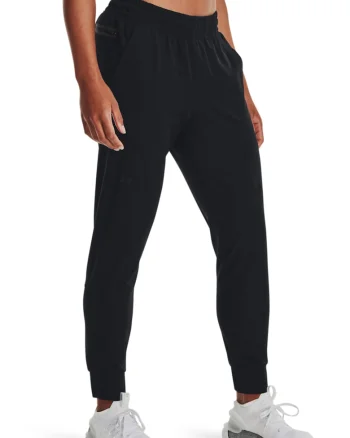 Pantaloni pentru fitness Unstoppable, Negru