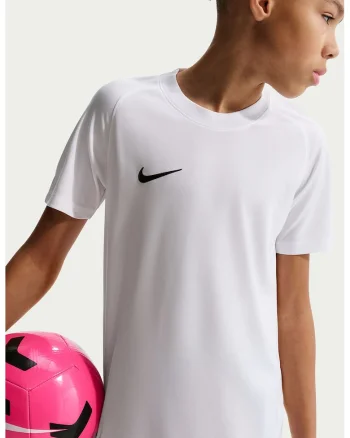 Tricou cu tehnologie Dri Fit si maneci raglan pentru fotbal Park VIII, Alb optic