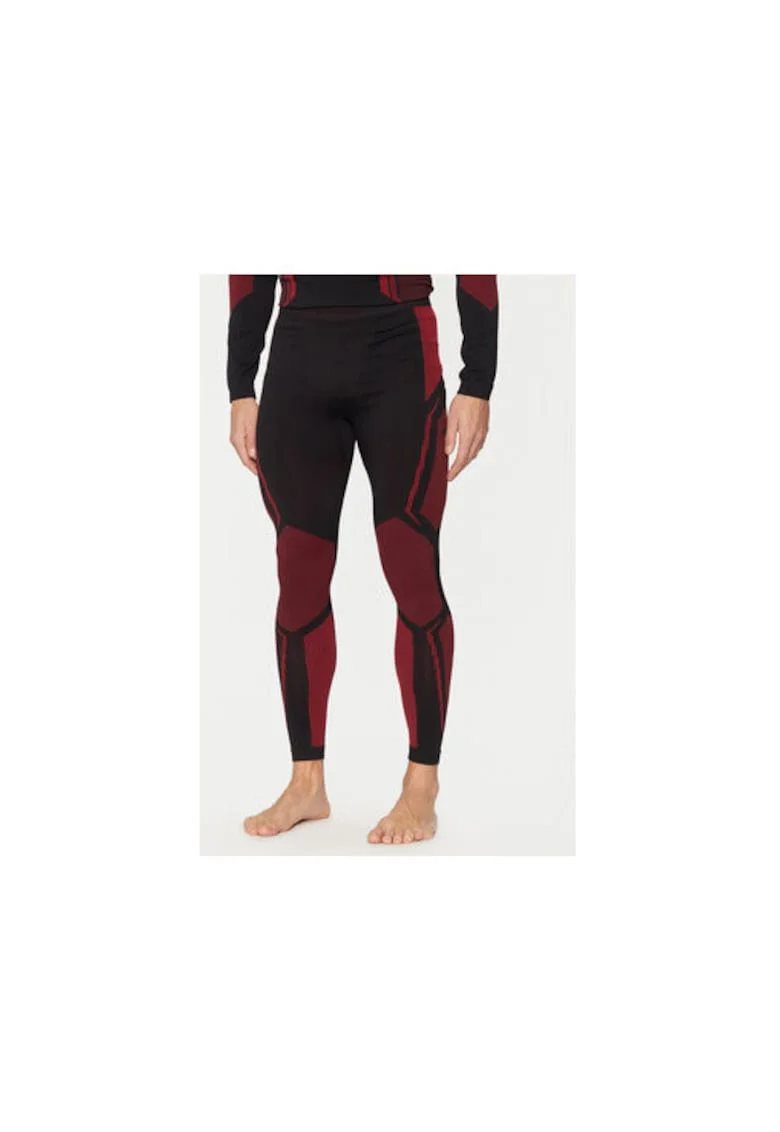 Pantaloni termici barbati,  303945886, Poliamida/Poliester, Negru, Negru