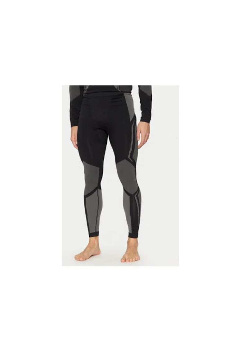 Pantaloni termici barbati,  303945879, Poliamida/Poliester, Negru, Negru