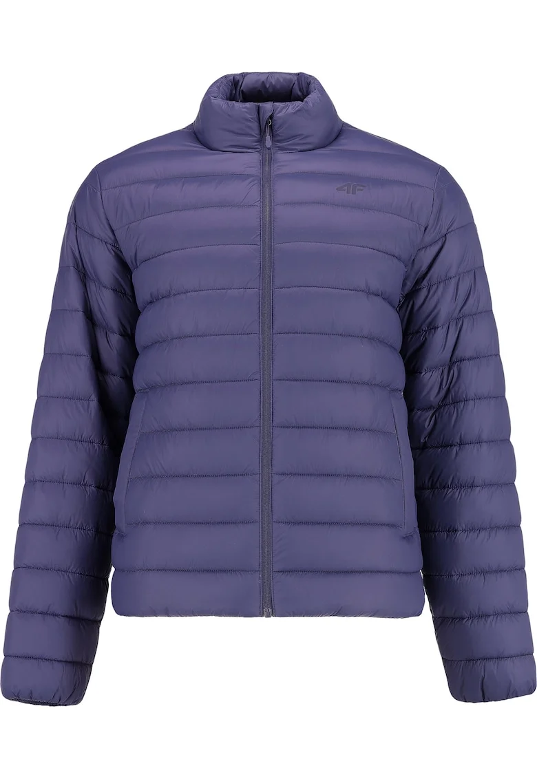 Geaca Puf Barbati  Bleumarin, Matlasata, Hidrofoba, Confort Termic 4FWarm, S-3XL, Umplutura Sintetica Reciclata, SPORTSTYLE