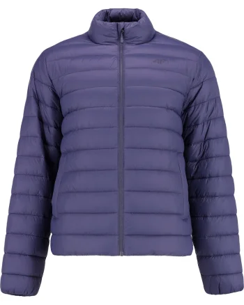 Geaca Puf Barbati  Bleumarin, Matlasata, Hidrofoba, Confort Termic 4FWarm, S-3XL, Umplutura Sintetica Reciclata, SPORTSTYLE