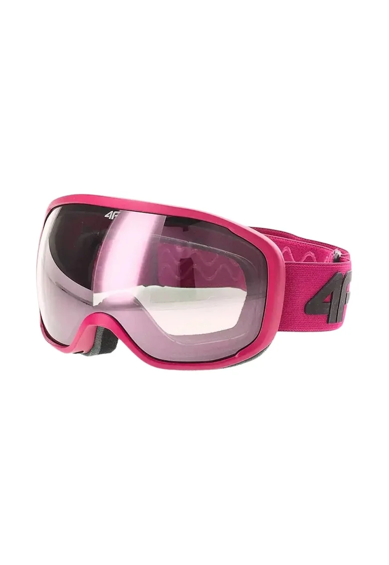 Ochelari de schi pentru copii  fucsia neon, 55N