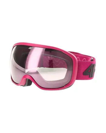 Ochelari de schi pentru copii  fucsia neon, 55N