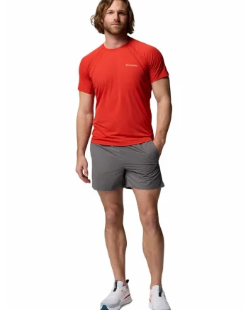 Tricou elastic pentru alergare pe teren accidentat Stealth Spring™, Portocaliu