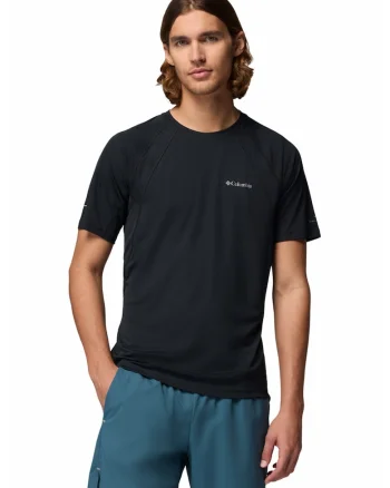 Tricou elastic pentru alergare pe teren accidentat Stealth Spring™, Negru