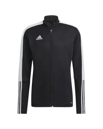 Jacheta regular fit pentru fitness Tiro, Alb/Negru