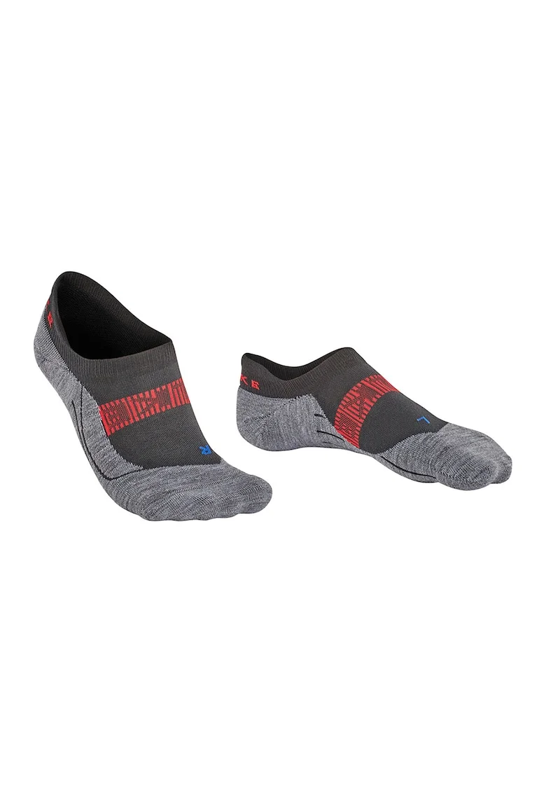 Talpici cu efect racoritor, pentru alergare RU4 Endurance Cool Invisible, Rosu/Gri