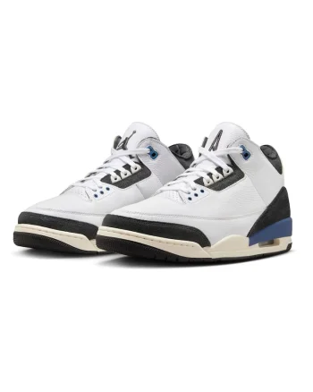 Air Jordan 3 Retro OG SP A Ma Maniere Diffused Blue, Alb crem