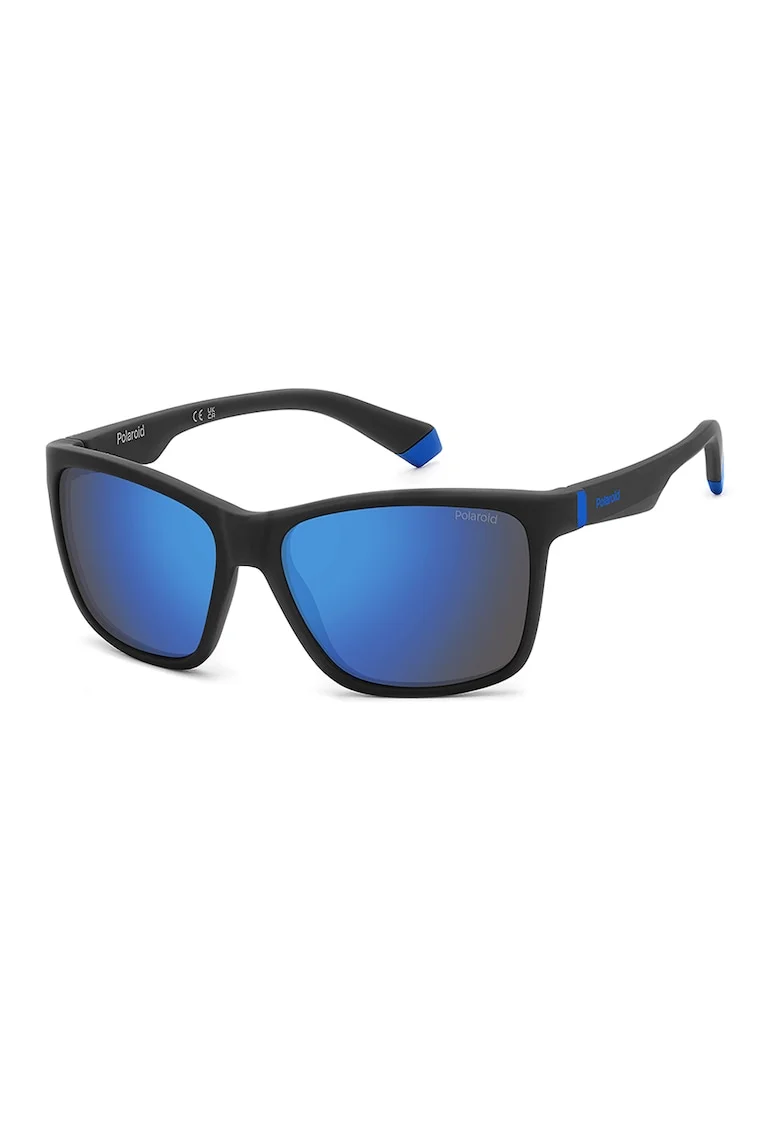 Ochelari de soare cu lentile polarizategggg, Negru/Albastru