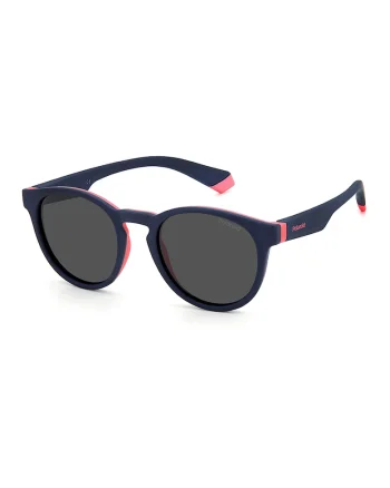 Ochelari de soare pantos cu lentile polarizateggg, Portocaliu/Bleumarin