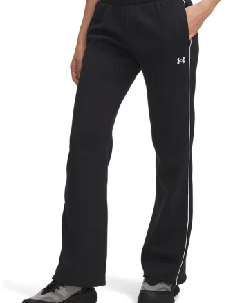 Pantaloni evazati pentru fitness Rival, Negru