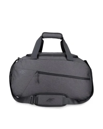 Geanta sport,  Poliester, Compartimentat, 25L, Negru, 47x24x25 cm