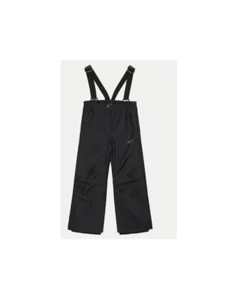 Pantaloni ski fete,  303943639, Poliester, Negru, Negru