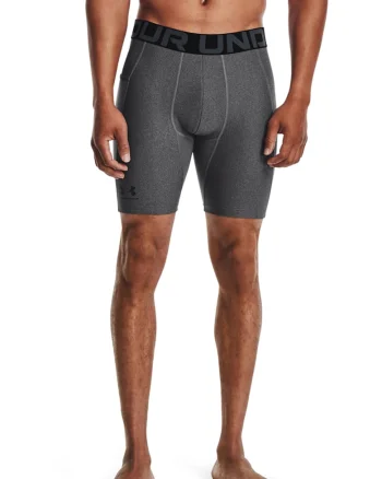 Colanti scurti de compresie pentru fitness HeatGear®, Gri inchis