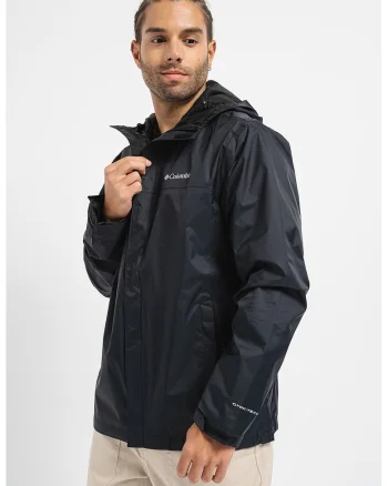 Jacheta impermeabila pentru drumetii Watertight™ II, Negru/Gri deschis