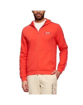 Bluza cu fermoar  TRAIN LOGO SERIES MAN HOODIE FZ CO PL TAPE-7M001480-AF12660-U5003