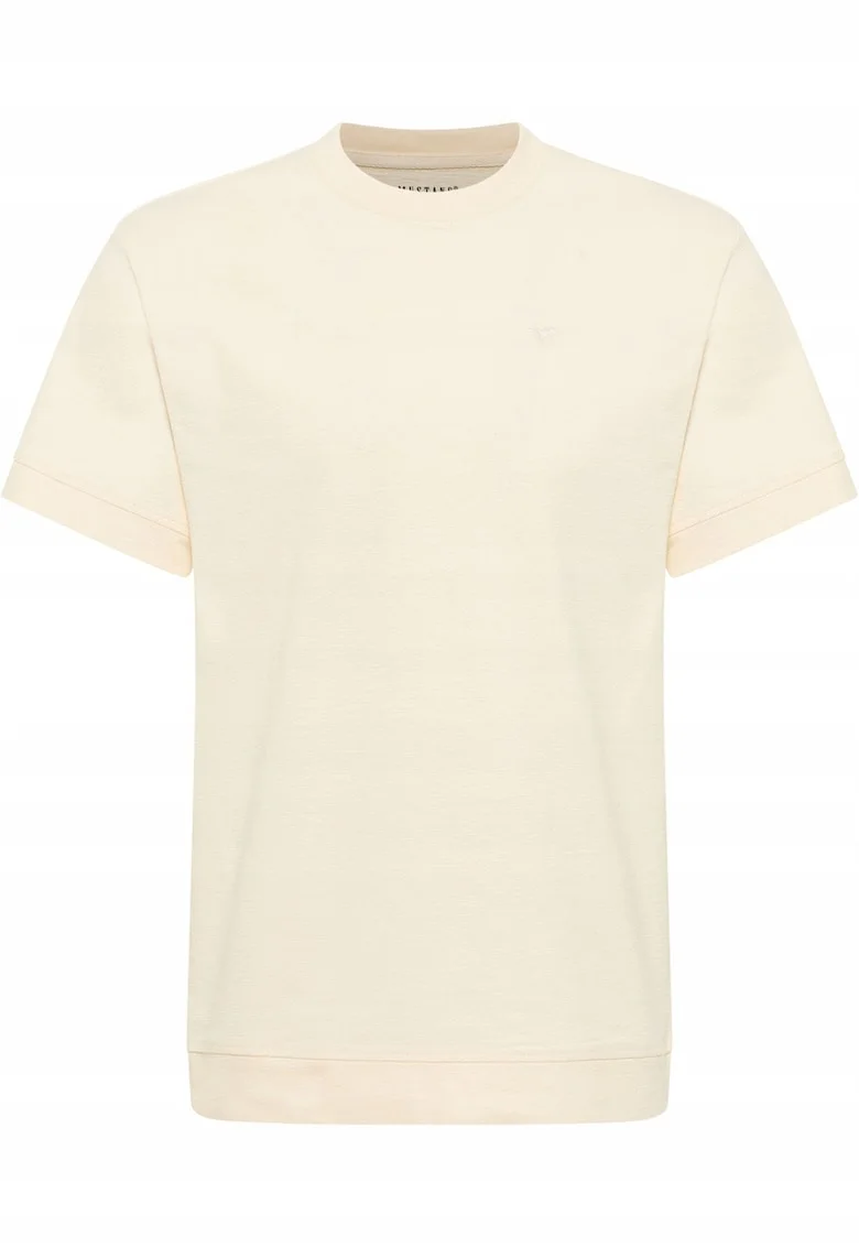 Tricou Barbati,  Allentown, Regular Fit, Maneca Scurta, Decolteu Rotund, Cu Logo, Bumbac, Design Clasic, M INTL, Alb