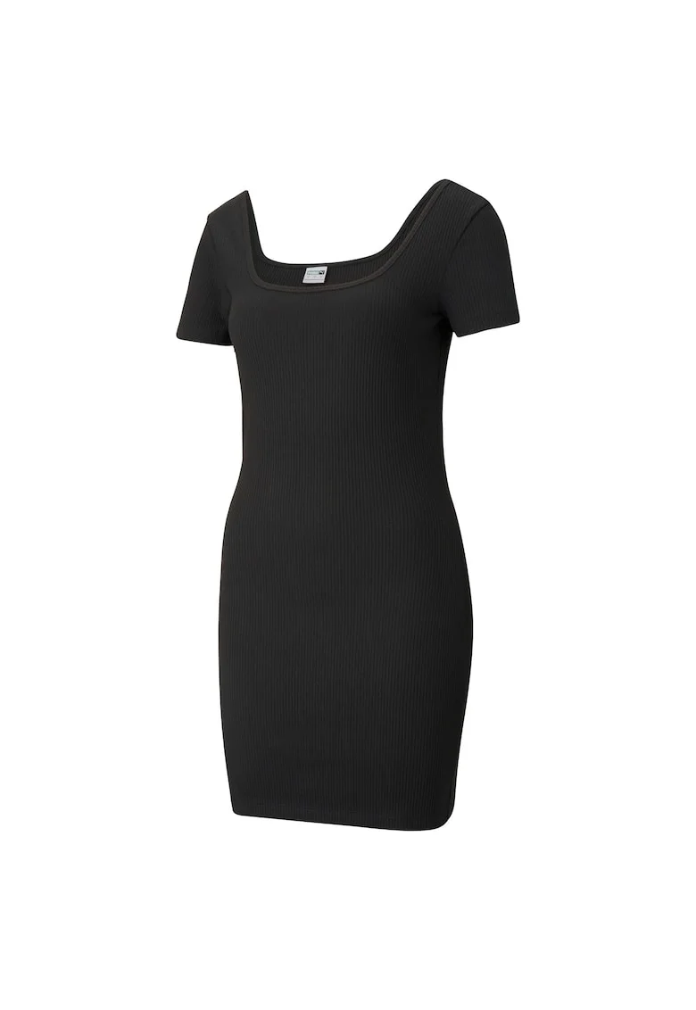 Rochie  Classics Square Neck Ribbed Dress 53161501