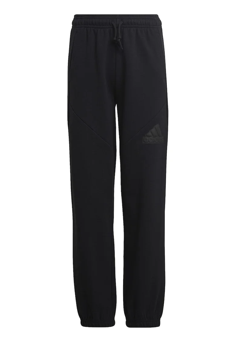 Pantaloni de trening cu talie inalta, Negru