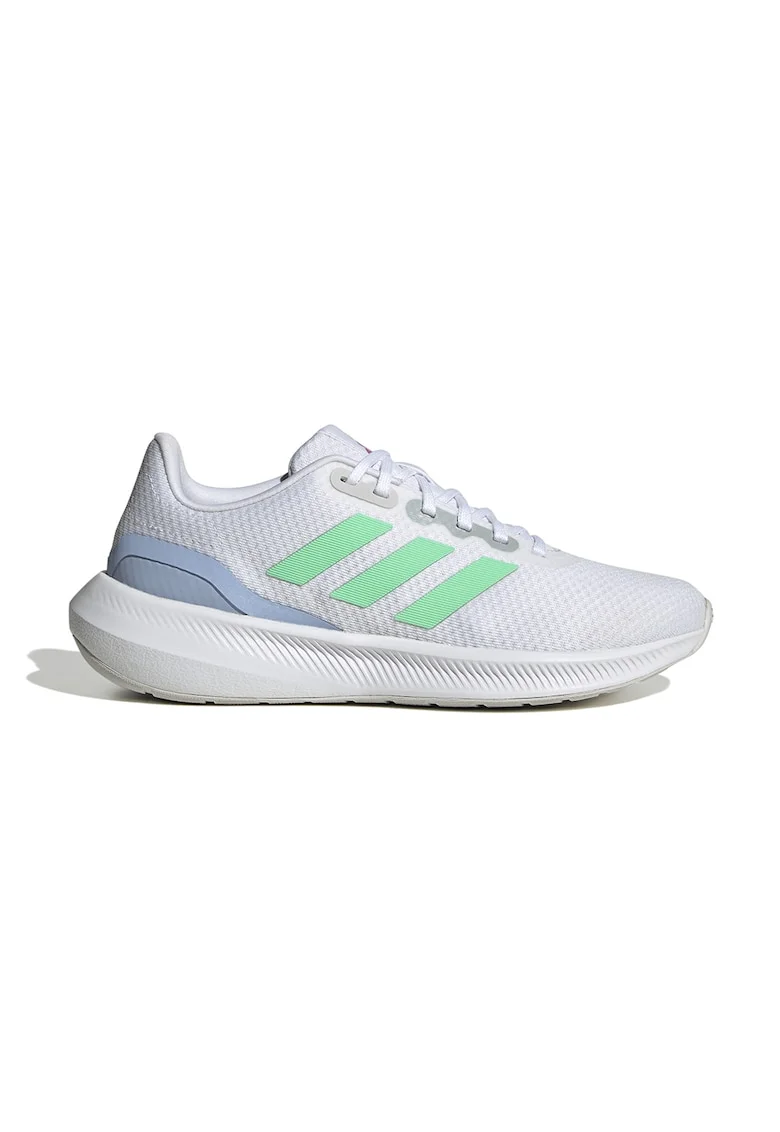 Pantofi cu insertii sintetice pentru alergare Runfalcon 3.0, Alb/Verde lime