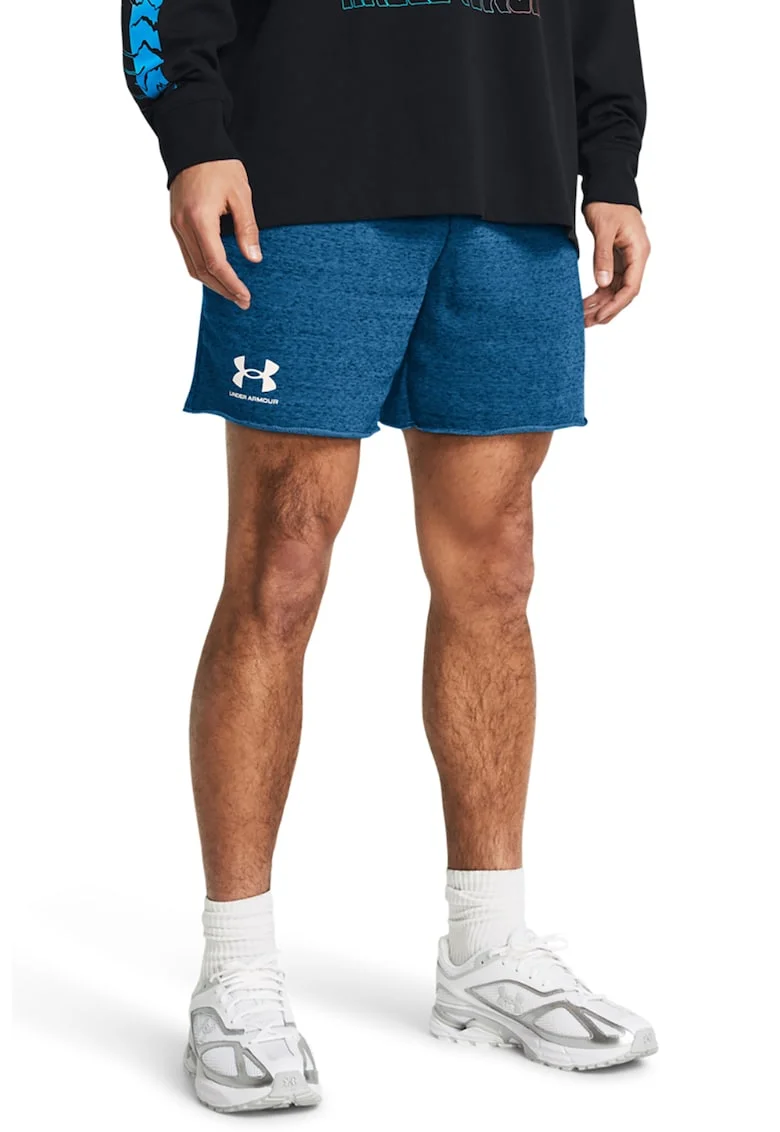Pantaloni scurti pentru fitness Rival, Albastru petrol