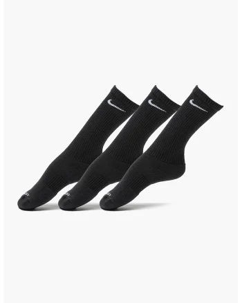 Set de sosete unisex pentru fitness Everyday Plus - 3 perechi, Negru