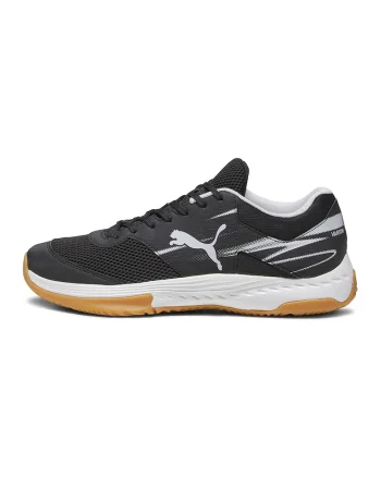 Pantofi pentru handbal Varion II, Negru stins/Alb murdar