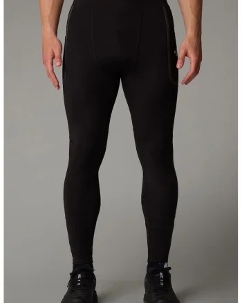 Colanti pentru alergare Winter Warm Pro Trail, Negru