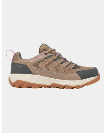 Pantofi impermeabili low-cut pentru drumetii Strata Trail, Maro deschis/Gri inchis
