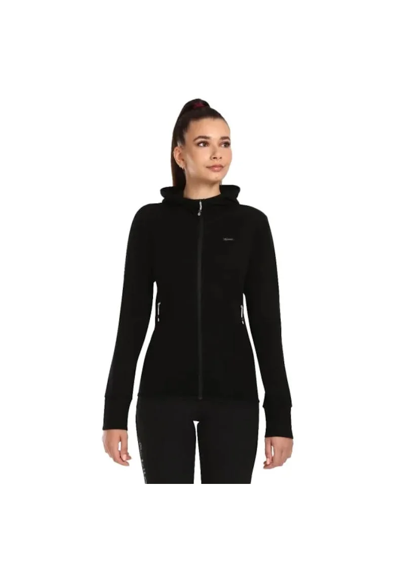 Hanorac Fleece  Wolie, Negru, Negru