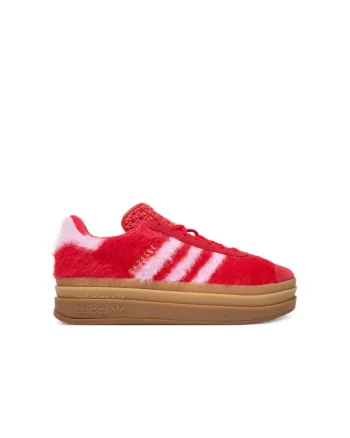 i dama Adidas Gazelle Bold, piele naturala, rosu