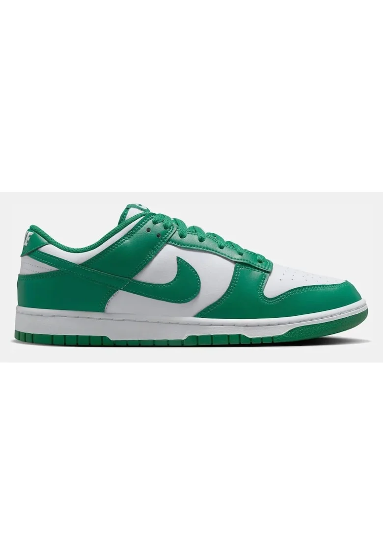 Pantofi sport barbati Dunk Low Retro,  Alb/Verde, Spuma