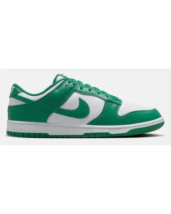 Pantofi sport barbati Dunk Low Retro,  Alb/Verde, Spuma