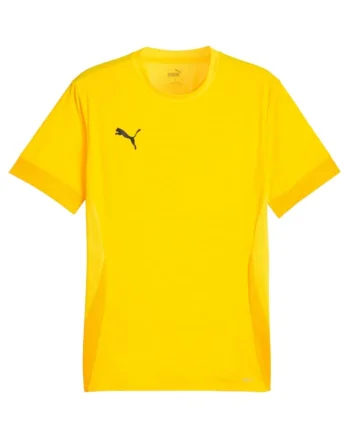 Tricou sport barbati,  Teamgoal Matchday, galben, material respirabil