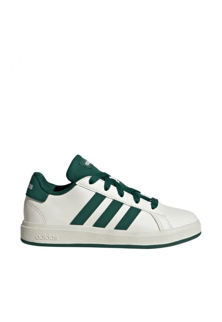 Pantofi sport copii  Grand Court, alb/verde
