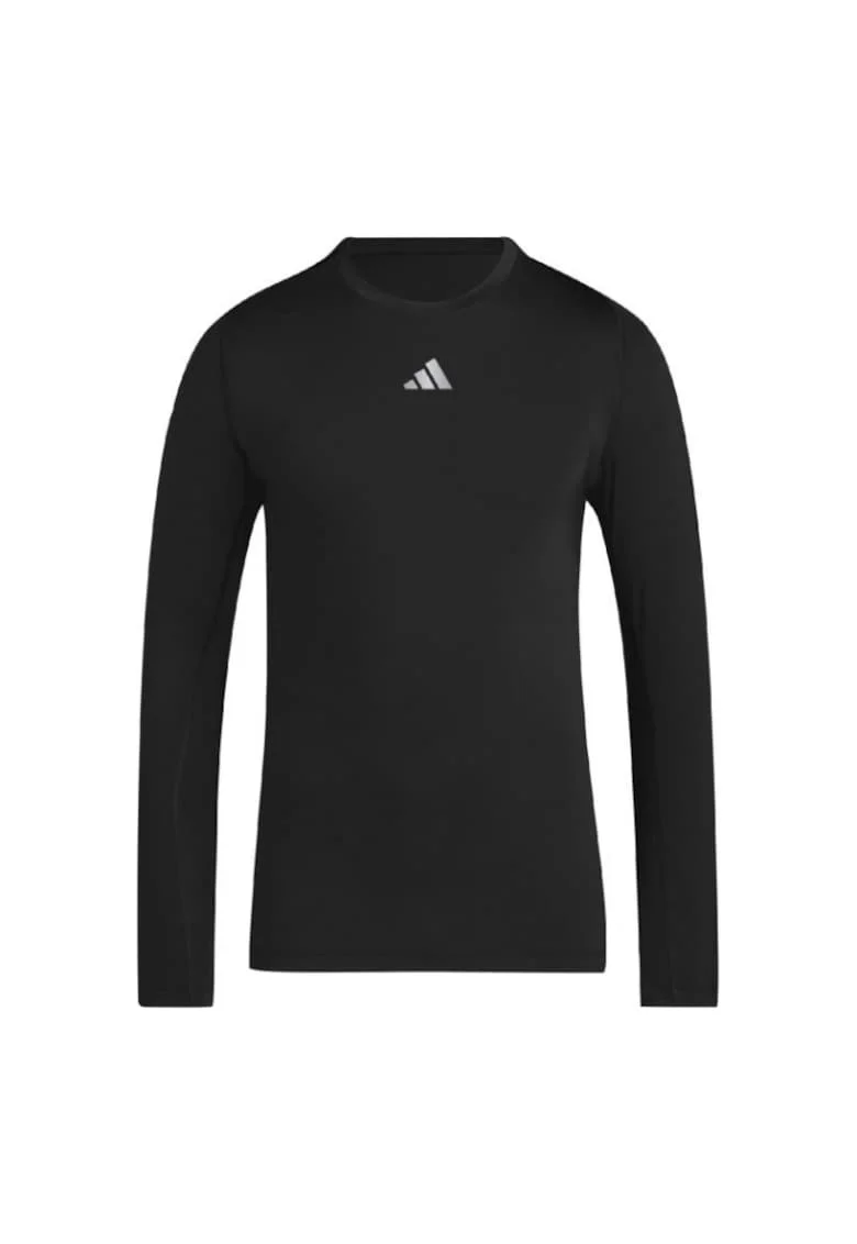Tricou termic  fotbal, antrenament, negru,