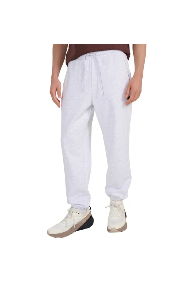 Pantaloni sport barbati wmm00ttrom1140,  Alb,