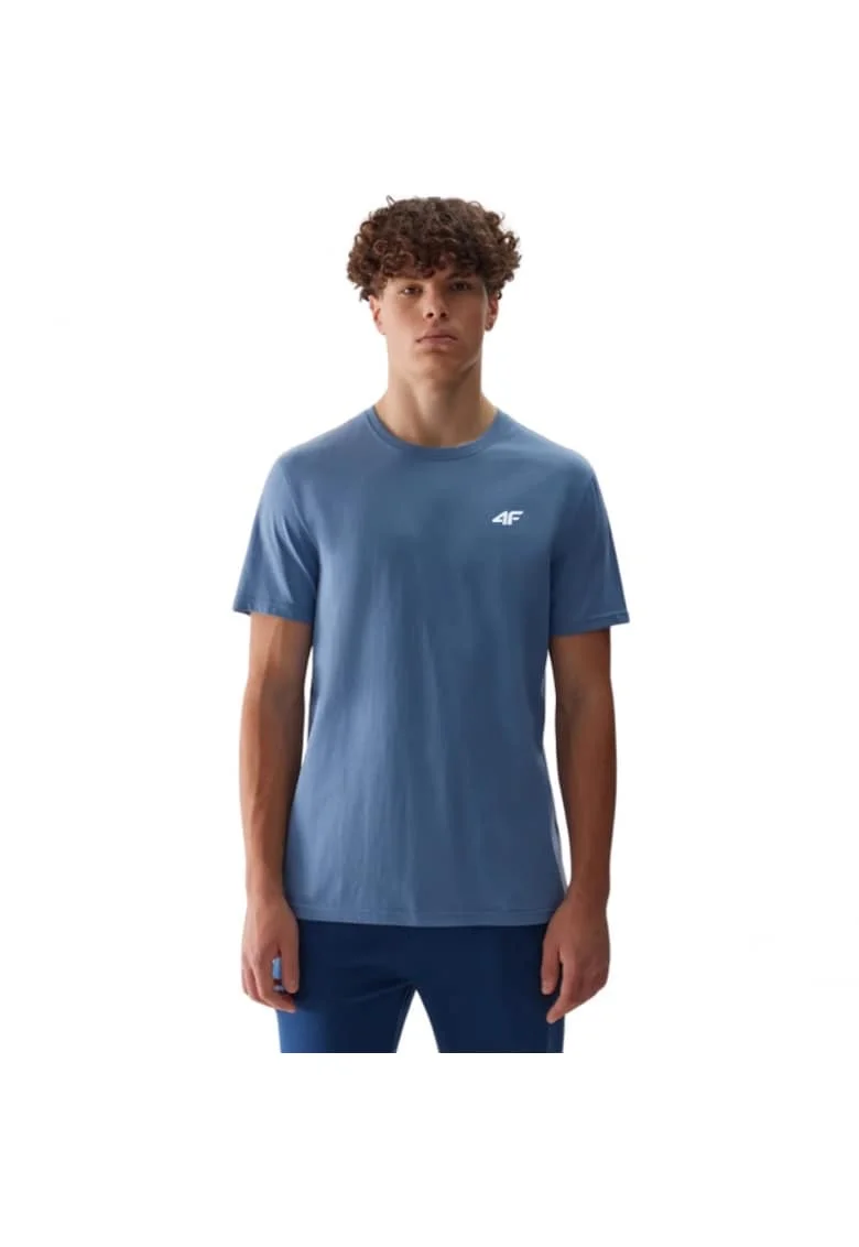 Tricou sport  albastru, maneca scurta, M3096