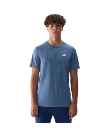 Tricou sport  albastru, maneca scurta, M3096