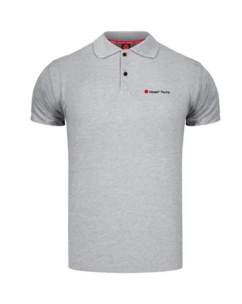 Tricou polo barbati  gri, bumbac, stil de viata,