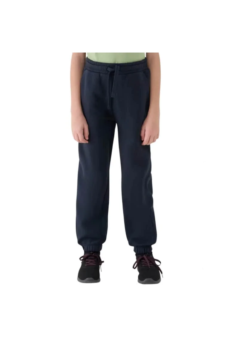 Pantaloni sport copii,  M1510, negru, material sintetic