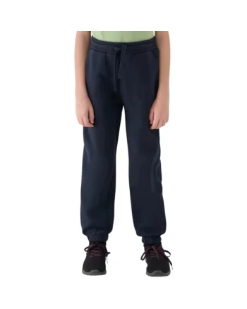 Pantaloni sport copii,  M1510, negru, material sintetic