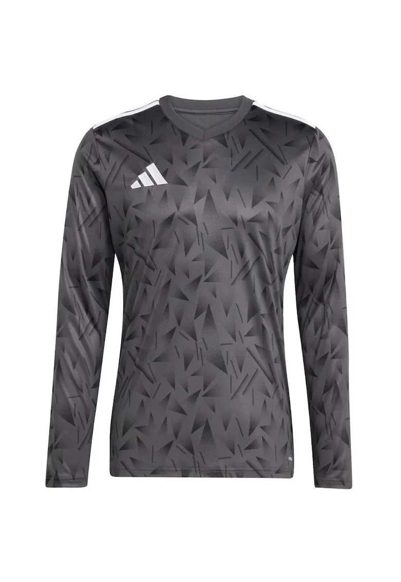 Bluza sport barbati  Team Icon 25, maneca lunga, gri, poliester reciclat