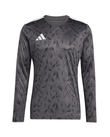 Bluza sport barbati  Team Icon 25, maneca lunga, gri, poliester reciclat