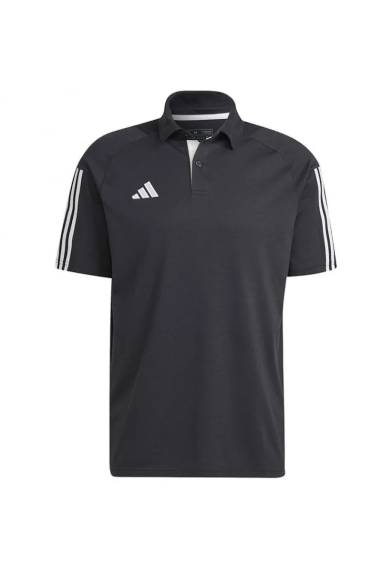 Tricou polo  bumbac, poliester, negru,