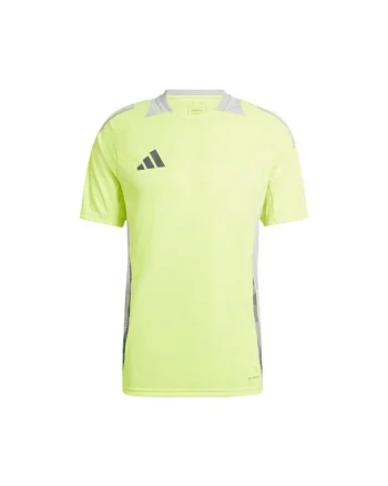 Tricou sportiv,  Tiro 24 Competition Training, croiala mulata, galben, poliester reciclat
