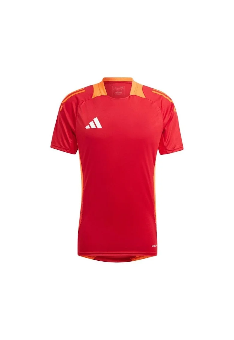 Tricou sport  antrenament, maneca scurta, rosu, poliester
