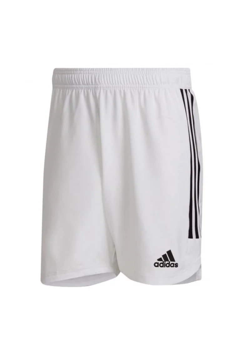 Pantaloni scurti sport barbati  Condivo 22, albi, material reciclat, talie elastica