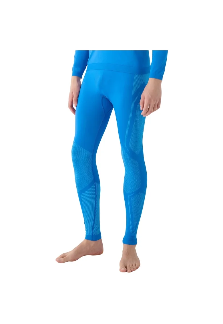 Colanti termici sport barbati WAW24USEAM166, 4F, Albastru, Poliamida/Poliester